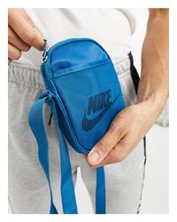 Heritage Sac Banane Sarcelle Nike Pour Homme En Coloris Bleu Lyst