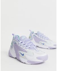 Zoom 2K - Baskets - Lilas Cuir Nike en coloris Violet - Lyst