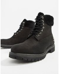 fur timberland boots mens