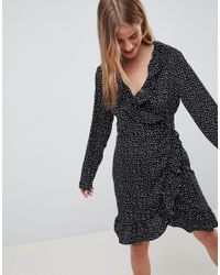 vila polka dot dress
