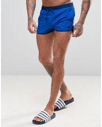adidas split swim shorts