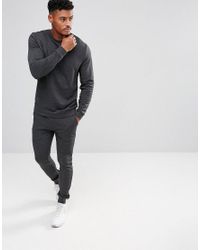 mens skinny tracksuit set