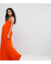 bandeau maxi dress beach