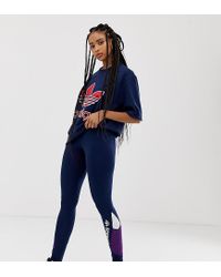 adidas color block leggings