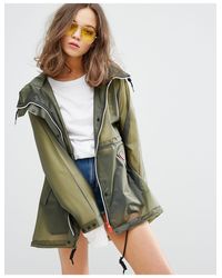 hunter womens rain jacket