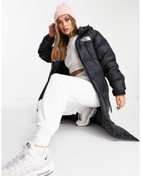 north face longline puffer jacket