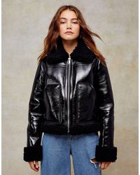 TOPSHOP Leather jackets for Women - Up 