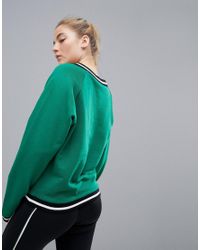 MINKPINK Green Mink Pink Second Base Sweat