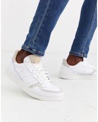 Adidas Supercourt HOC Heren Schoenen White Leer Maat 42 2/3 Foot Locker -  Schoenen.nl