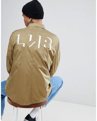 levi's borg lined coach jacket