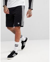 adidas 3 stripe shorts mens