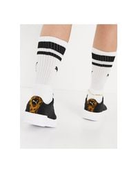 PUMA Carina Leo H - Sneakers in het Zwart | Lyst NL