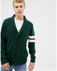 new look green cardigan