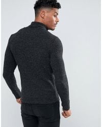 siksilk roll neck jumper