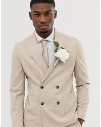 moss bros double breasted blazer