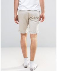 Brave Soul Homme Coton Sergé Smart Casual Turn Up Summer Short Chino