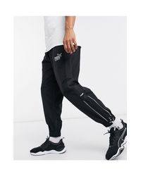 King - pantaloni sportivi con logo neri da Uomo di PUMA in Nero | Lyst