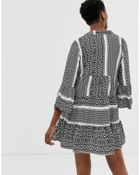 only printed smock dress