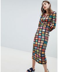 house of holland crochet dress