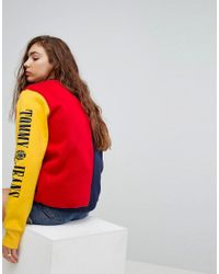 tommy hilfiger 90s colorblock sweatshirt