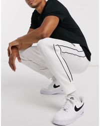 Repeat Pack - Joggers bianchi da Uomo di Nike in Bianco | Lyst