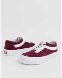 zapatillas vans rojas