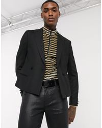 cropped blazer men
