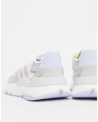 Joggers en blanco y menta hielo Nite adidas Originals de Cuero de color  Blanco - Lyst