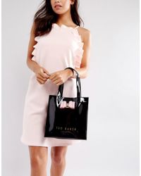 Ted Baker Small Icon Bag in Black - Lyst