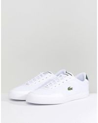 Court Master Lacoste pour homme en coloris Blanc - Lyst