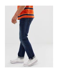 Jeans vita bassa slim anni '511 blu lavaggio scuro Rain ShowerLevi's in  Denim da Uomo colore Blu | Lyst