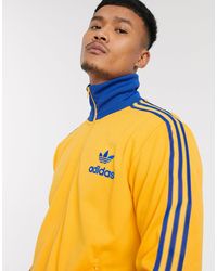 adidas Originals Retro Trainingsjack in het Metallic voor heren - Lyst