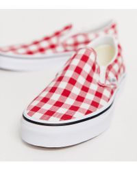 vans cuadro vichy