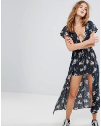 royal blue fur jacket