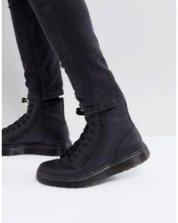 Botas negras con cremallera Talib Dr. Martens de hombre de color Negro |  Lyst