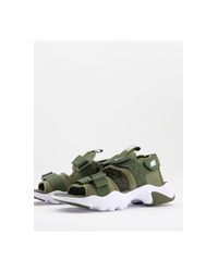 Zapatillas estilo sandalia canyon hiking Nike de Caucho de color Verde para  hombre | Lyst