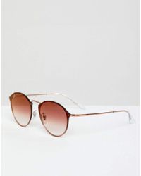 soleil rondes Ban Ray en Rose de Lyst coloris Lunettes homme pour qtEw4