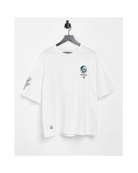 Bershka T-shirt With Samurai Back Print in White for Men | Lyst Australia