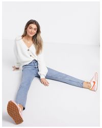 monki ribbed cardigan