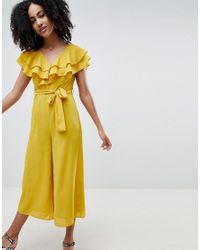 lost ink wide leg jumpsuit