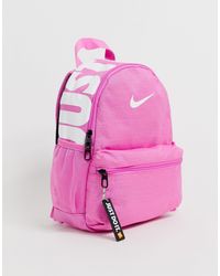 Mochila pequeña en rosa Just Do It Nike de Lona de color Rosa | Lyst