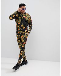 nike tracksuit flowers