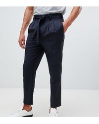 mens tapered smart trousers