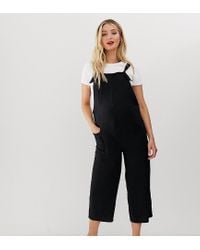 new look dungarees black