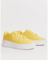 air force 1 sage pink and yellow