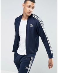 adidas superstar jacket blue
