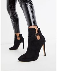 lipsy knee high ruched leg boots