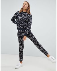 moschino alphabet jeans