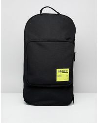adidas originals large kaval backpack in black dm1693