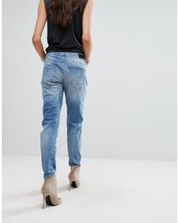 G-Star RAW Denim G Star Arc 3d Boyfriend Jeans in Blue | Lyst